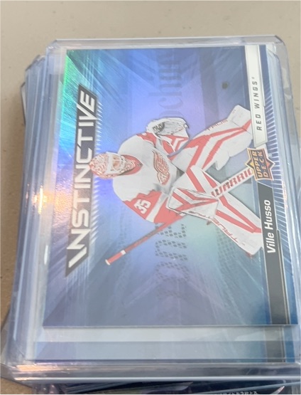 2023-24 Upper Deck Instinctive #IN-17 Ville Husso — front