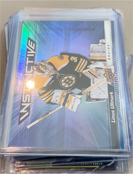 2023-24 Upper Deck #IN-23 Linus Ullmark Instinctive — front
