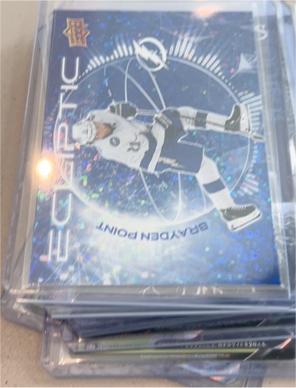 2023-24 Upper Deck Series 2 Ecliptic #EC-12 Brayden Point — front