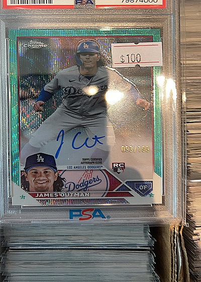 2023 Topps Chrome #RA-JO James Outman — front