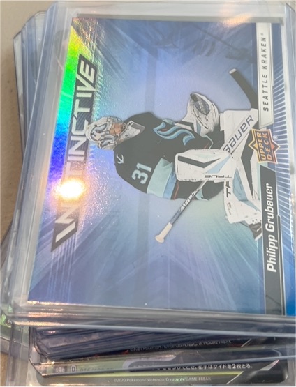 2023-24 Upper Deck Instinctive #IN-19 Philipp Grubauer — front