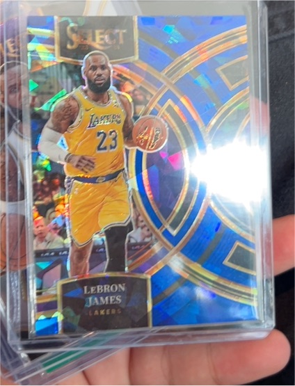 2023-24 Panini Select Premier Level #135 LeBron James — front