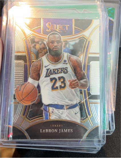 2023-24 Panini Select #335 LeBron James — front