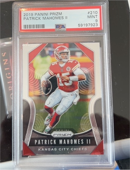 2019 Panini Prizm #210 Patrick Mahomes II — front