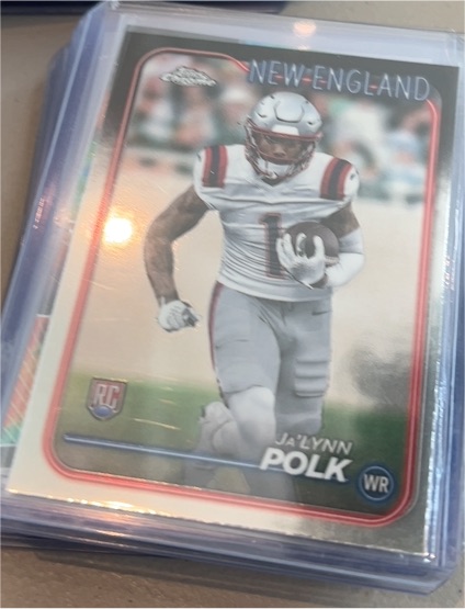 2024 Topps Chrome #220 Ja'Lynn Polk — front