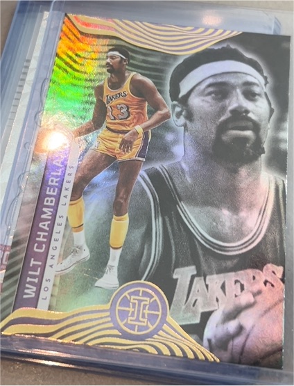 2021-22 Panini Illusions #126 Wilt Chamberlain — front