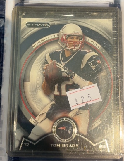 2013 Topps Strata #95 Tom Brady — front