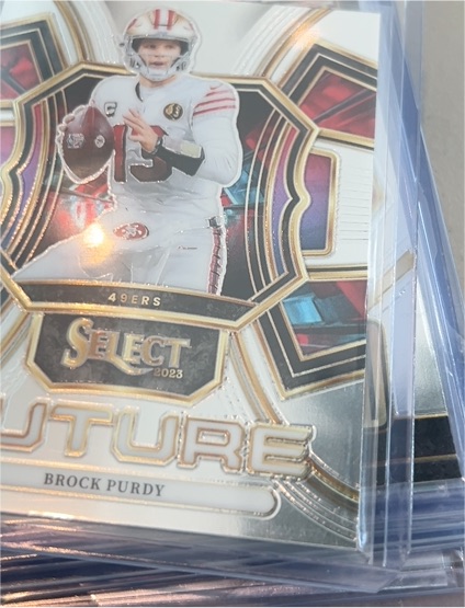 2023 Panini Select #FUT-BPU Brock Purdy 49ers Future — front