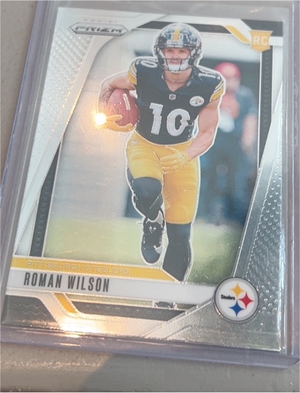 2024 Panini Prizm #384 Roman Wilson — front