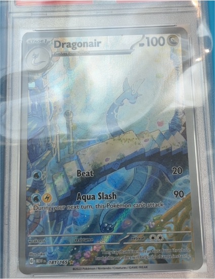 2023 Pokémon Scarlet & Violet 151 #181/165 Dragonair Illustration Rare — front