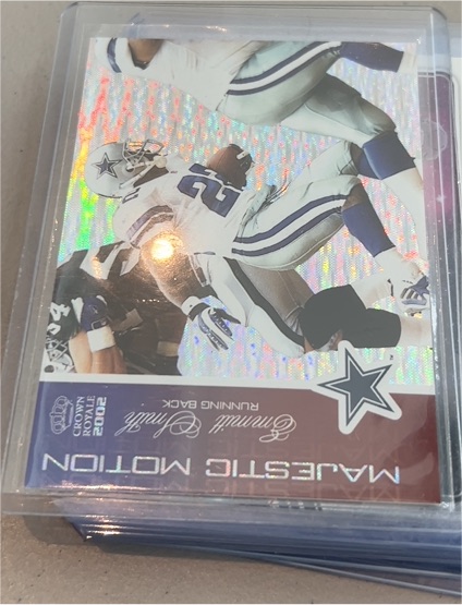 2002 Crown Royale Majestic Motion #3 Emmitt Smith — front