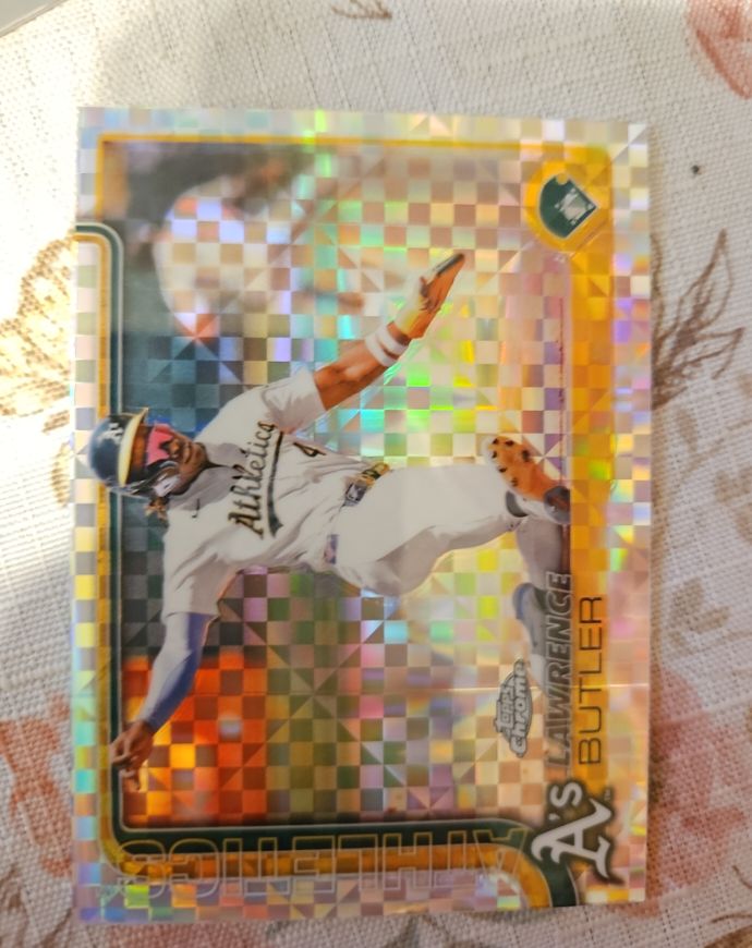 2025 Topps Series 1 #106 Lawrence Butler — front