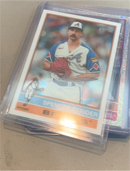2024 Topps Spencer Strider — front