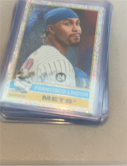 2025 Topps Heritage # Francisco Lindor — front