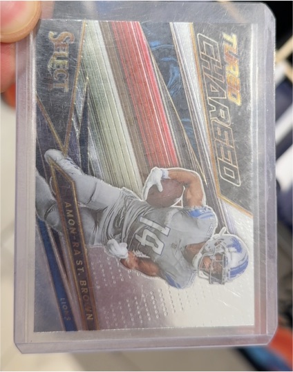 2022 Panini Select Turbo Charged #TUR-16 Amon-Ra St. Brown — front