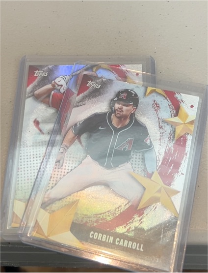 2025 Topps Series 1 Stars of MLB #SMLB-15 Corbin Carroll — front