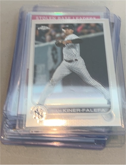 2022 Topps Chrome Update #USC146 Isiah Kiner-Falefa — front