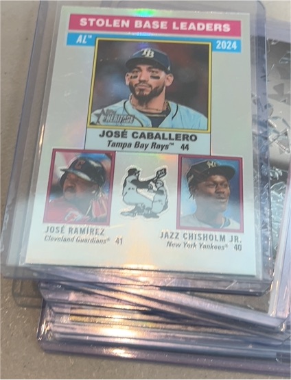 2025 Topps Heritage #198 Jose Caballero — front