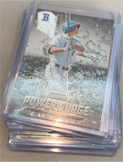 2021 Panini Prizm Draft Picks Power Surge #PS-JA Jay Allen — front