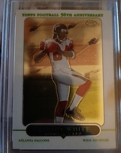 2005 Topps Chrome #196 Roddy White — front