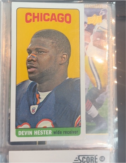 2012 Topps #58 Devin Hester 1965 Mini — front