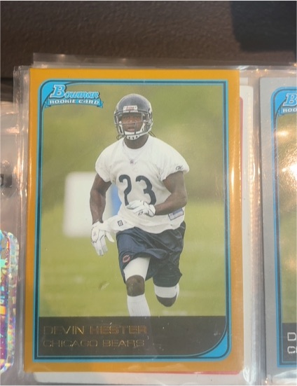 2006 Bowman #161 Devin Hester — front