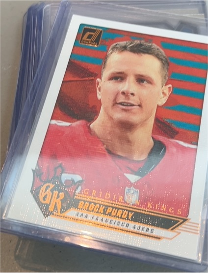 2024 Panini Donruss Gridiron Kings #5 Brock Purdy — front