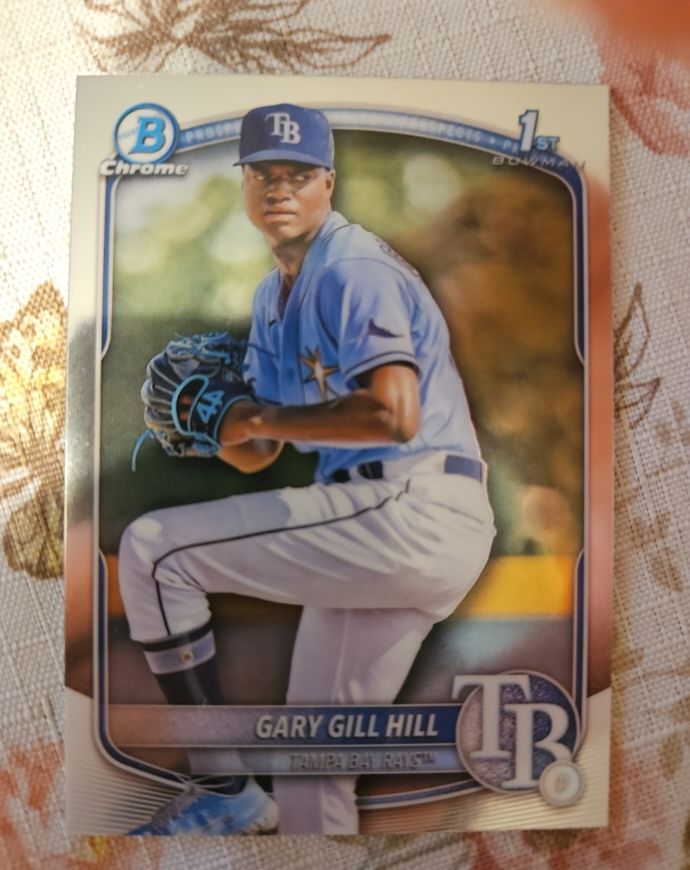 2025 Bowman Chrome #BCP-55 Gary Gill Hill — front
