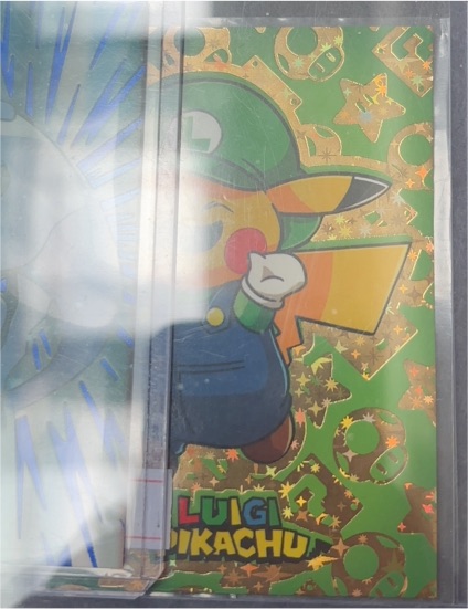 2024 Luigi Pikachu Pokemon Card — front