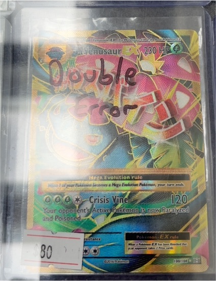2016 Pokémon XY Evolutions #100 Mega Venusaur EX — front