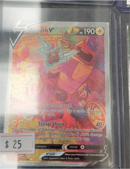 2022 Pokémon Sword & Shield Lost Origin #177 Rotom V — front