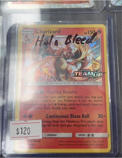 2019 Pokemon Team Up Prerelease #SM158 Charizard — front
