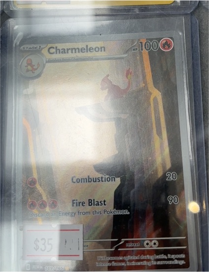2023 Pokémon Scarlet & Violet 151 #169 Charmeleon Illustration Rare — front