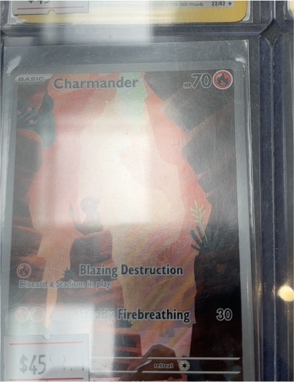 2023 Pokemon Scarlet & Violet 151 #168 Charmander Illustration Rare — front
