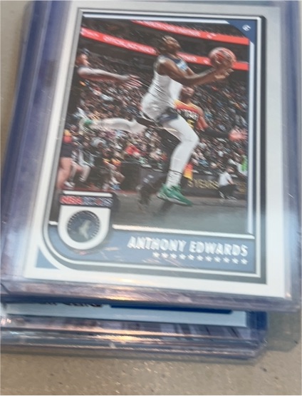 2022-23 Panini NBA Hoops #194 Anthony Edwards — front