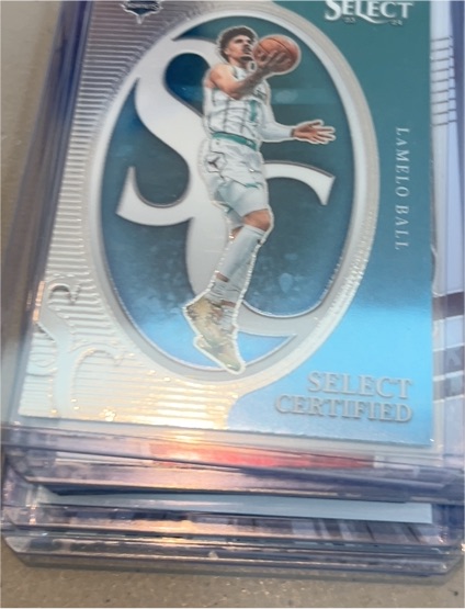 2023-24 Panini Select #15 LaMelo Ball Select Certified — front