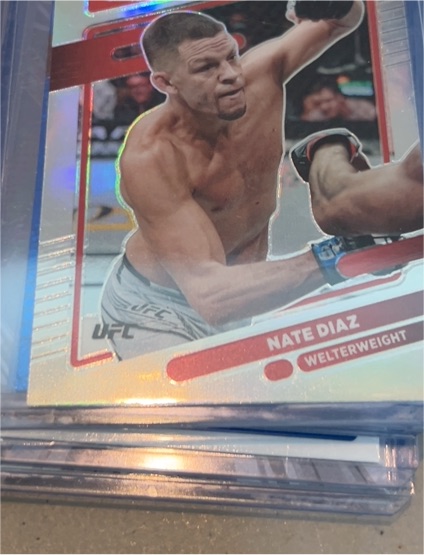2022 Panini Donruss Optic UFC #23 Nate Diaz — front