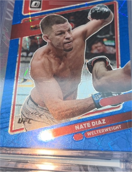 2022 Panini Donruss Optic UFC #23 Nate Diaz — front