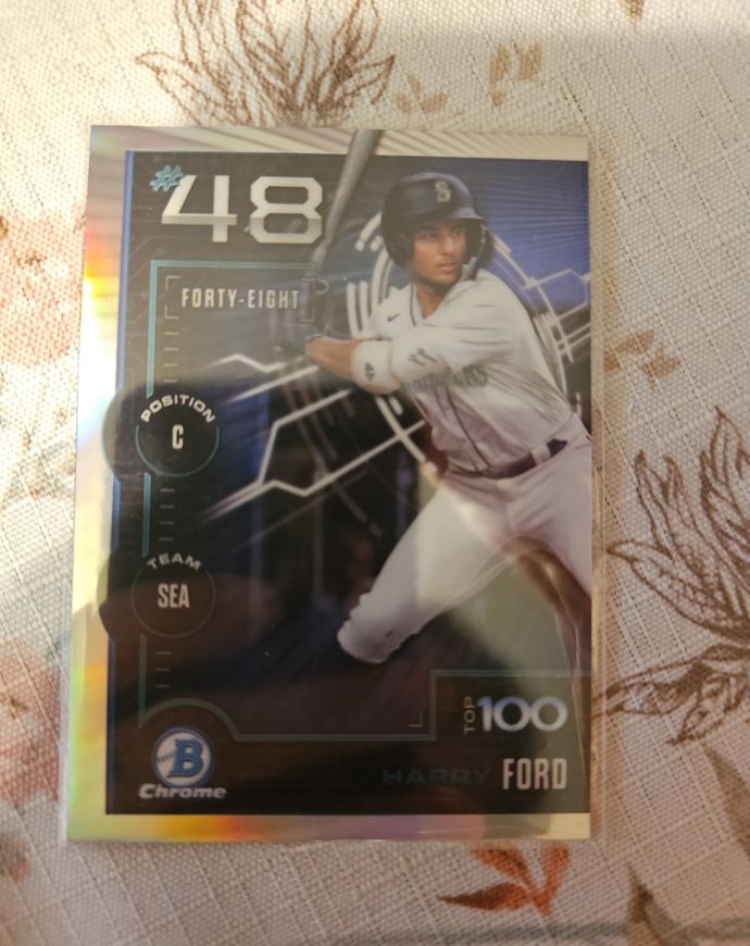 2025 Bowman Chrome Scouts' Top 100 #BTP-48 Harry Ford — front