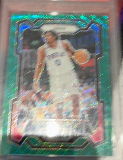 2023-24 Panini Prizm #9 De'Aaron Fox — front
