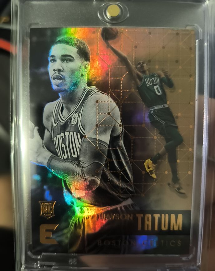 2017-18 Panini Essentials #129 Jayson Tatum — front
