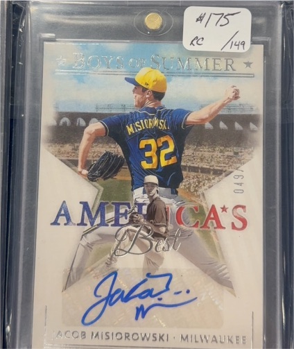 2024 Panini Boys of Summer America's Best #049 Jacob Masiorowski — front