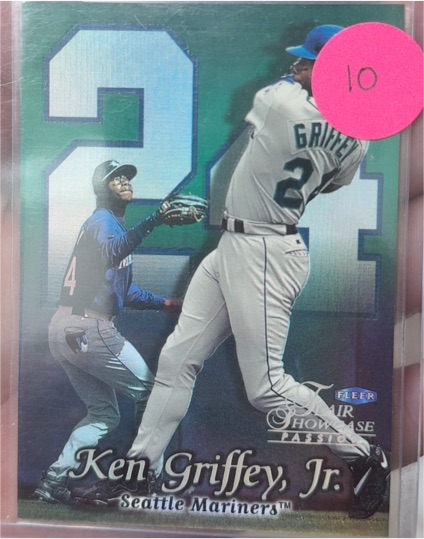 1999 Fleer Flair Showcase Row 2 #24 Ken Griffey Jr. — front