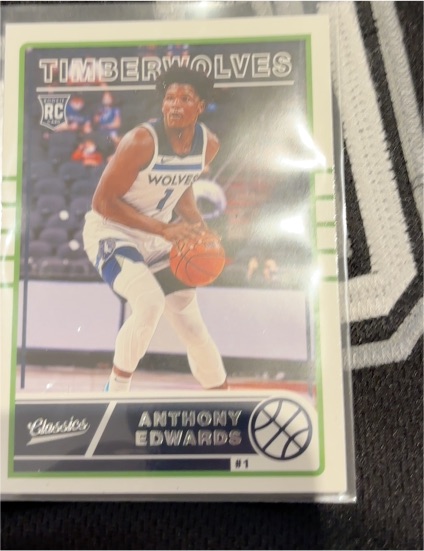 2020-21 Panini Chronicles Classics #635 Anthony Edwards — front