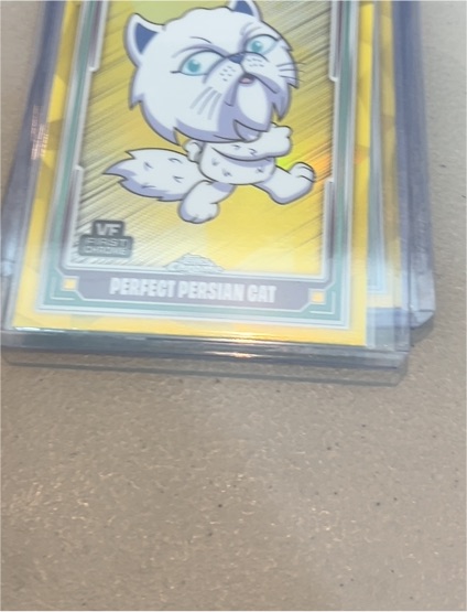 2025 Topps Chrome VeeFriends #13 Perfect Persian Cat — front