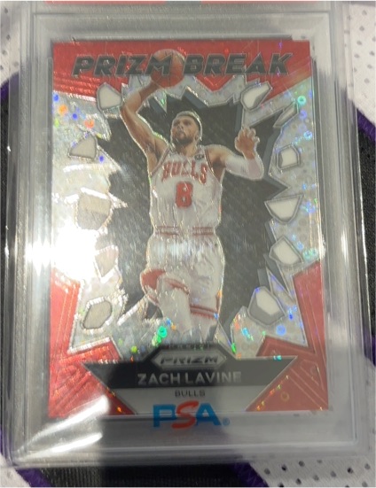 2023-24 Panini Prizm Prizm Break Prizm #6 Zach LaVine — front
