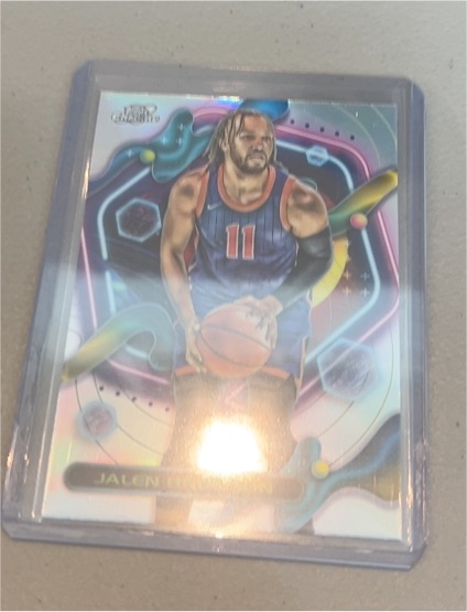 2023-24 Topps Chrome Cosmic #81 Jalen Brunson — front