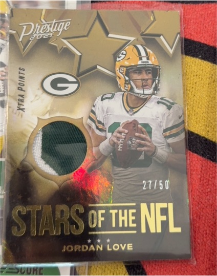 2021 Panini Prestige Stars of the NFL #SN-JL Jordan Love — front