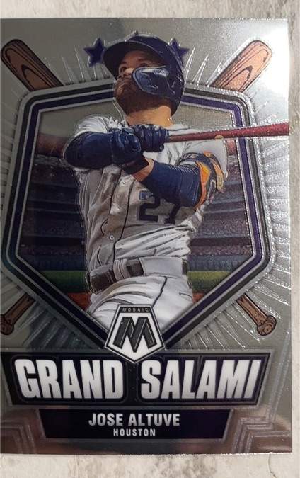 2022 Panini Mosaic Grand Salami #GS-4 Jose Altuve — front