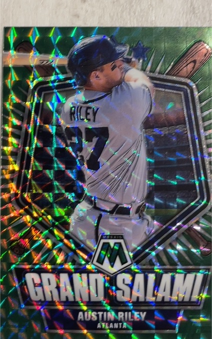 2022 Panini Mosaic Grand Salami #GE-3427 Austin Riley — front